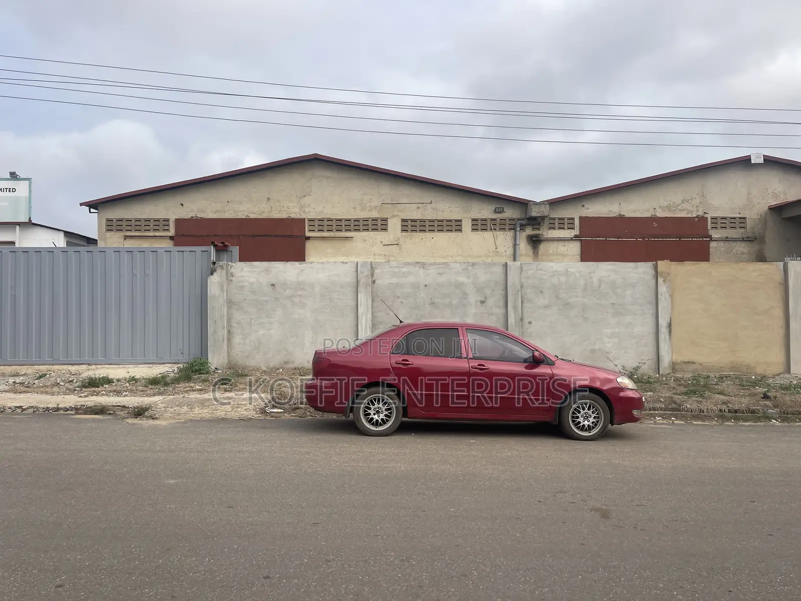 1,500 SQM Self Compound Warehouse at Tema Com12