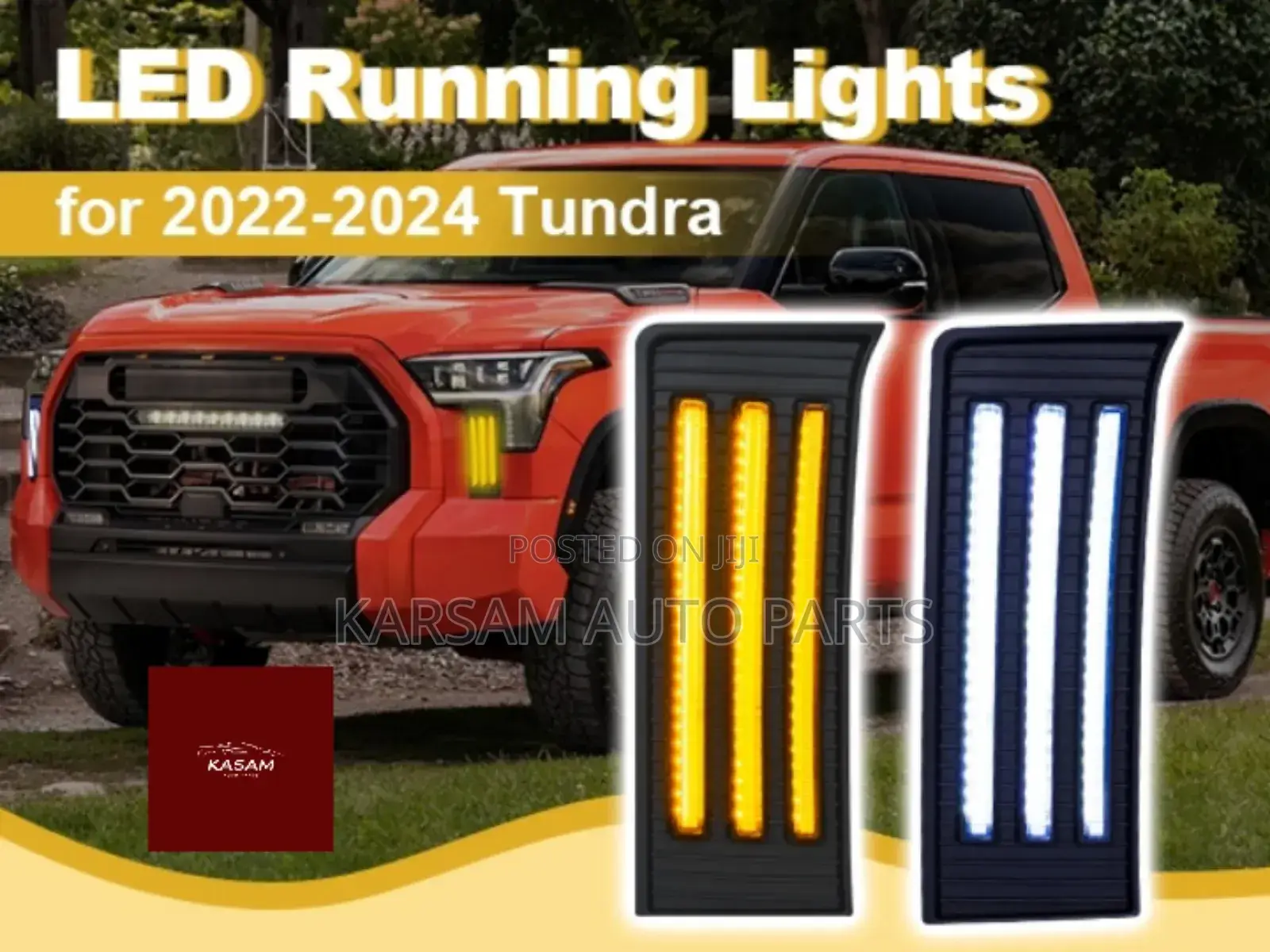 Toyota Tundra 2022-2025 Daytime Running Light Foglight