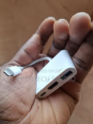 Apple iPhone Otg to Hdmi Usb Lighting Port