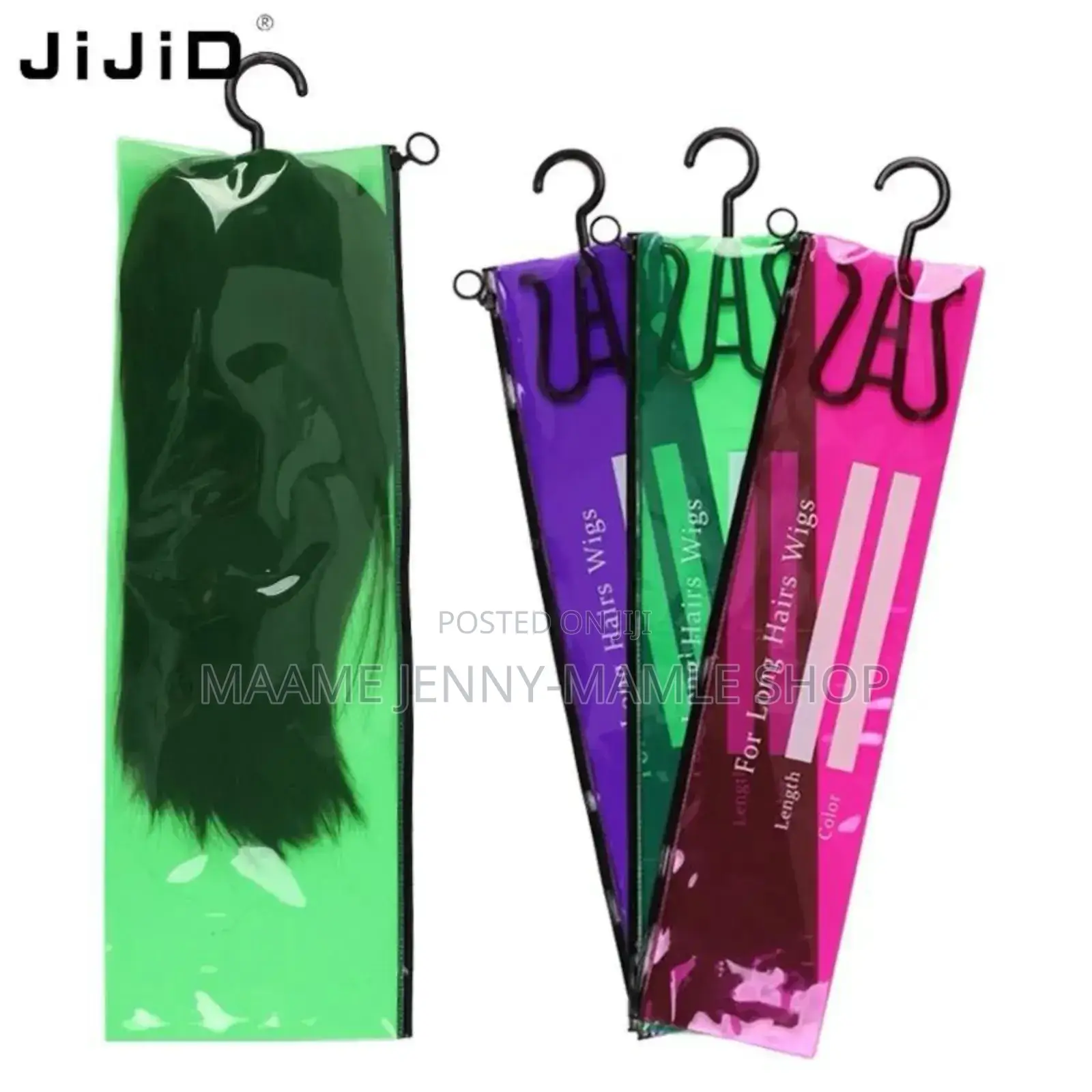 Quality Wig Bags With Zip Lock