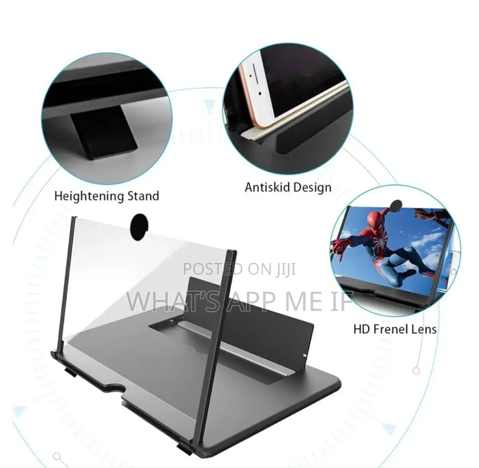 12" 14" Also Available Foldable Phone Screen Magnifier,Hd Phone 3d