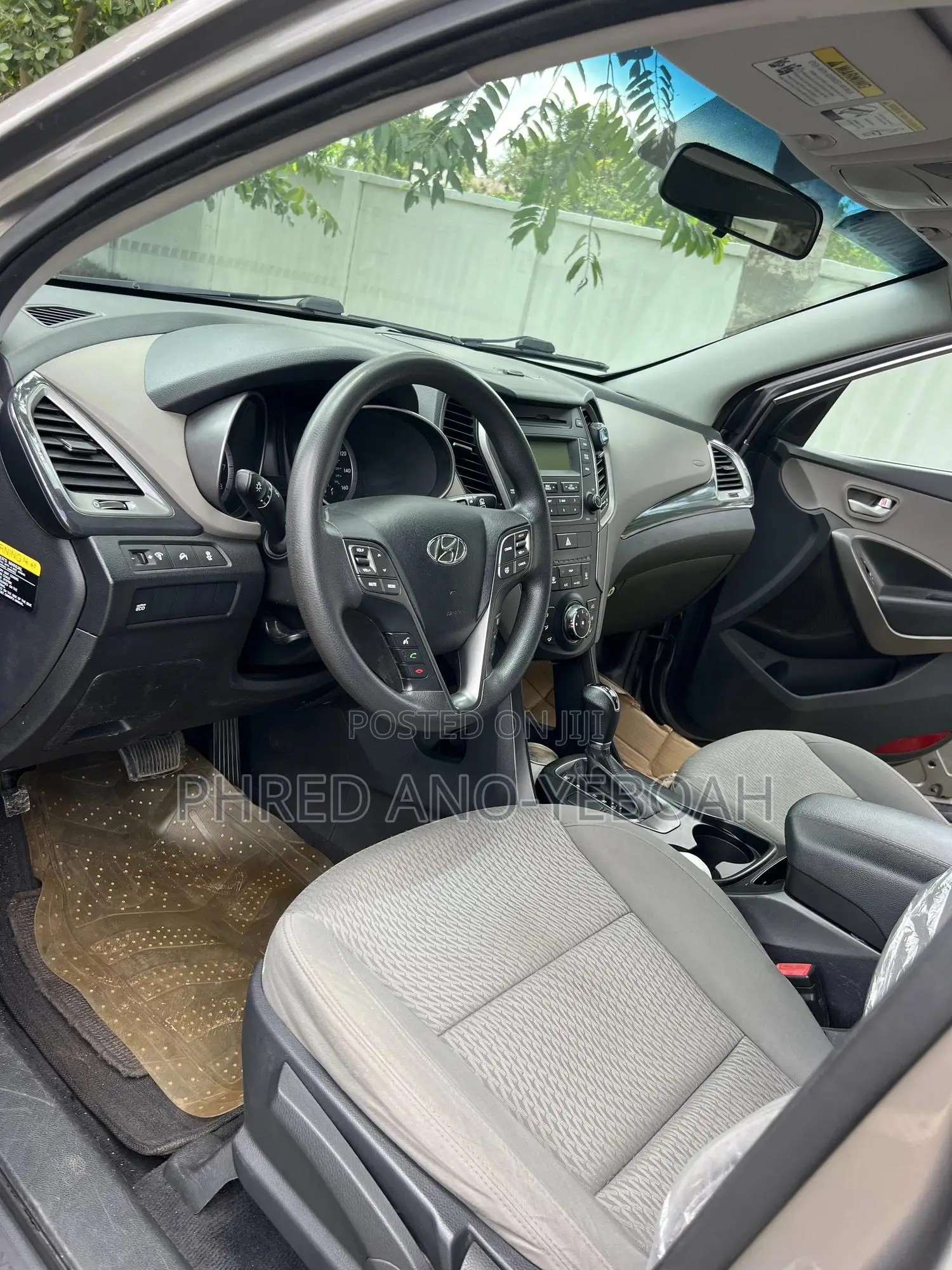 Hyundai Santa Fe SE AWD 2017 Gray