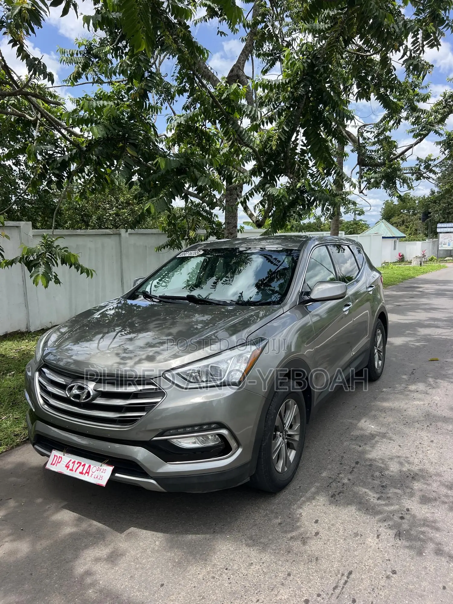 Hyundai Santa Fe SE AWD 2017 Gray