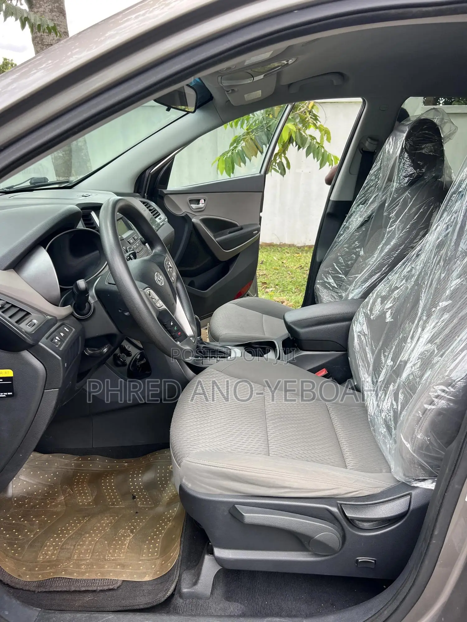 Hyundai Santa Fe SE AWD 2017 Gray