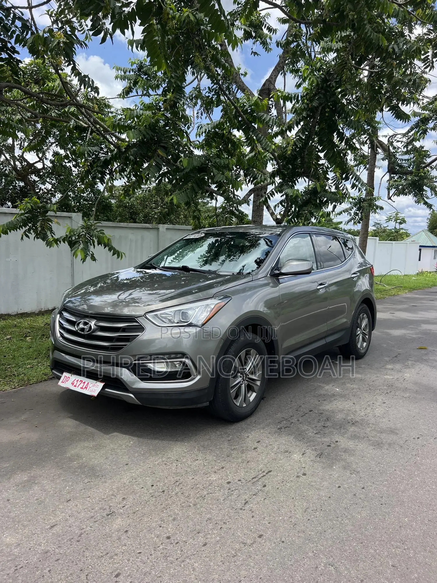 Hyundai Santa Fe SE AWD 2017 Gray