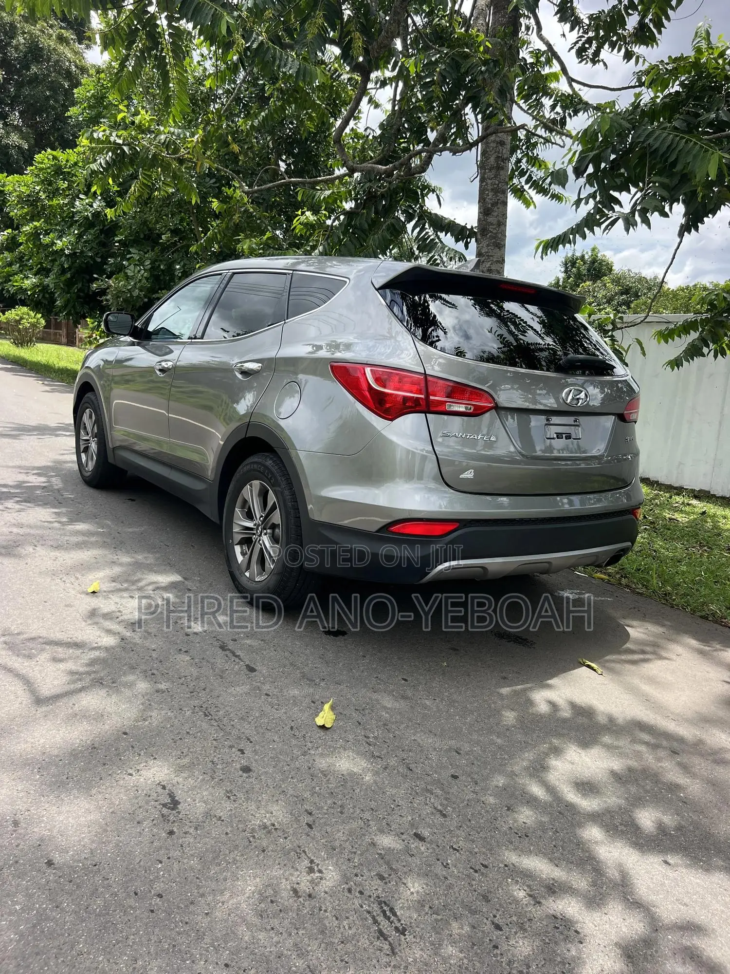 Hyundai Santa Fe SE AWD 2017 Gray