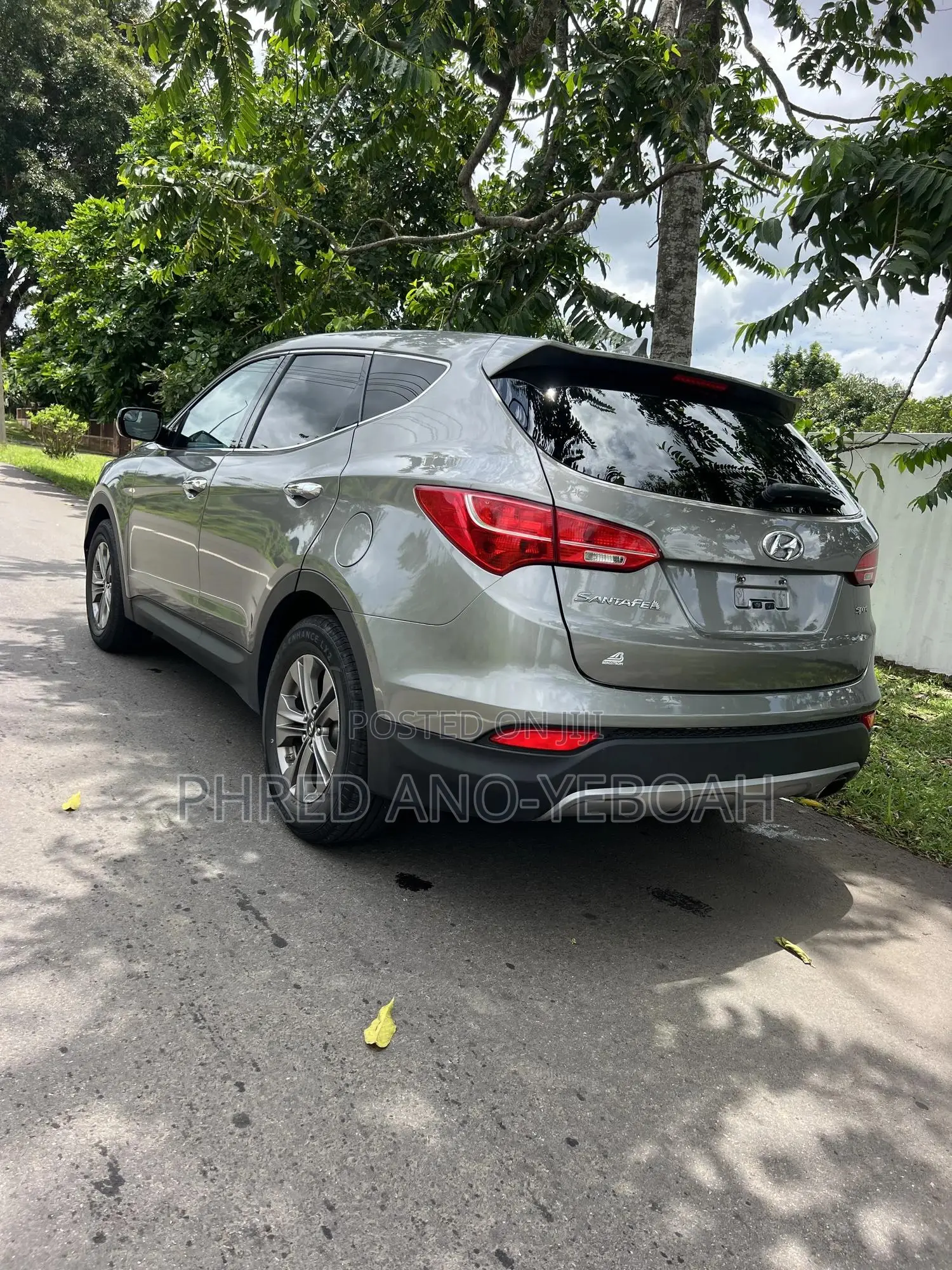 Hyundai Santa Fe SE AWD 2017 Gray