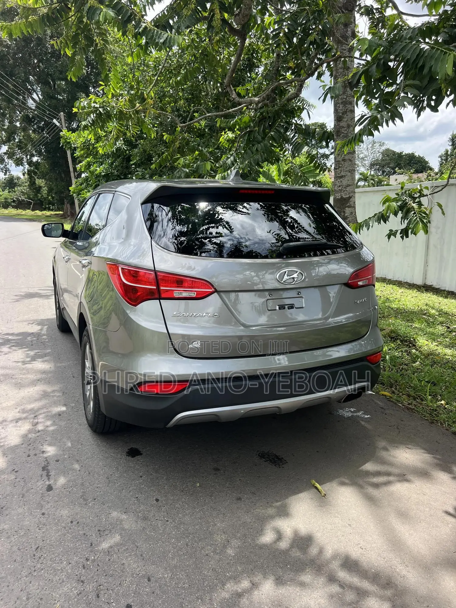 Hyundai Santa Fe SE AWD 2017 Gray