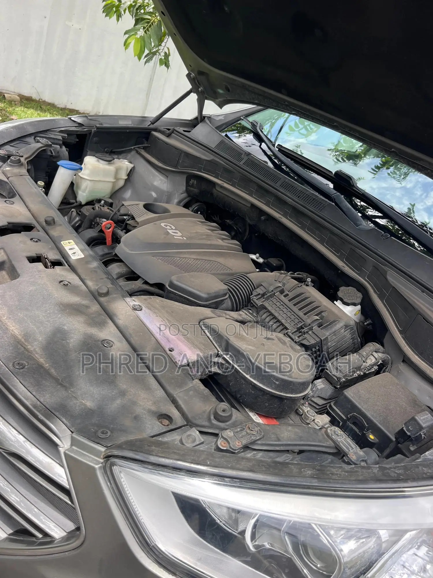 Hyundai Santa Fe SE AWD 2017 Gray