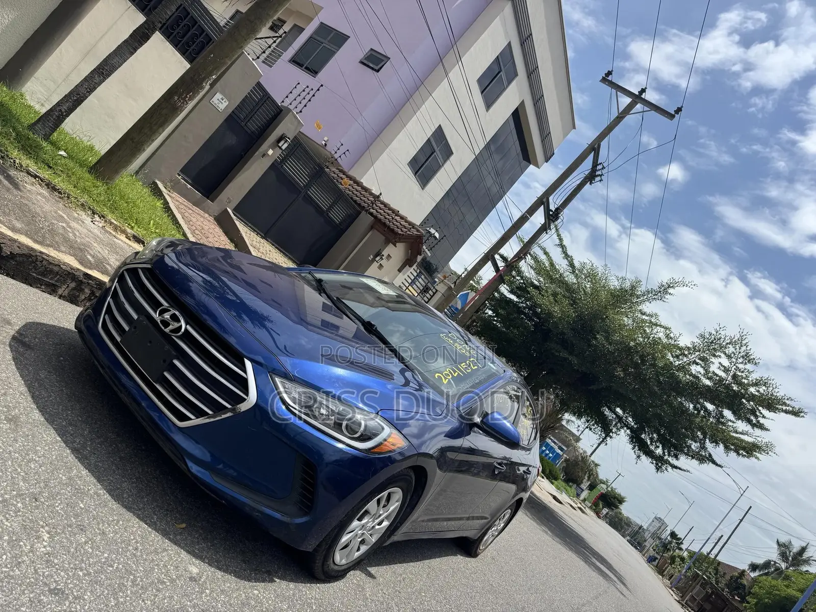 Hyundai Elantra SE Sedan FWD (2.0L 4cyl 6M) 2017 Blue