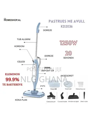 1250w Electric Motor Intelligent Steam Cleaner Mop.