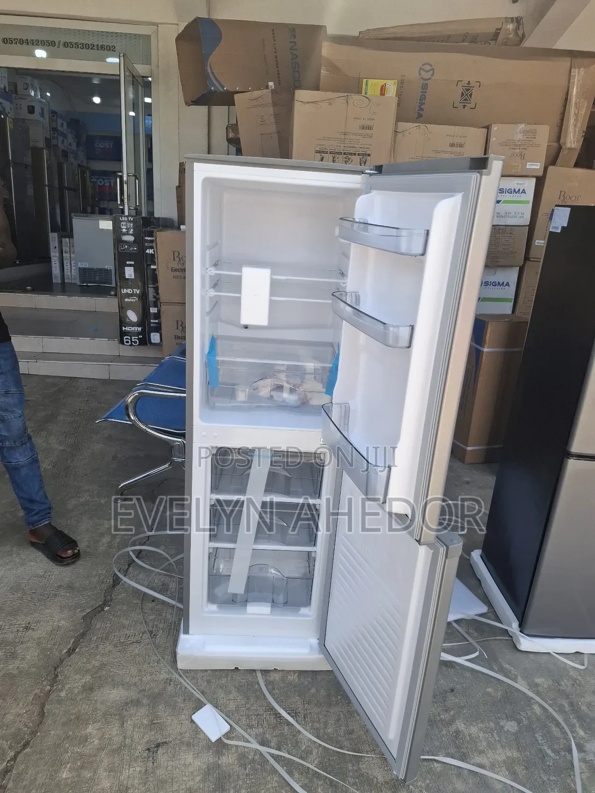 Nice TCL Down Freezer 142ltrs for Sale Available
