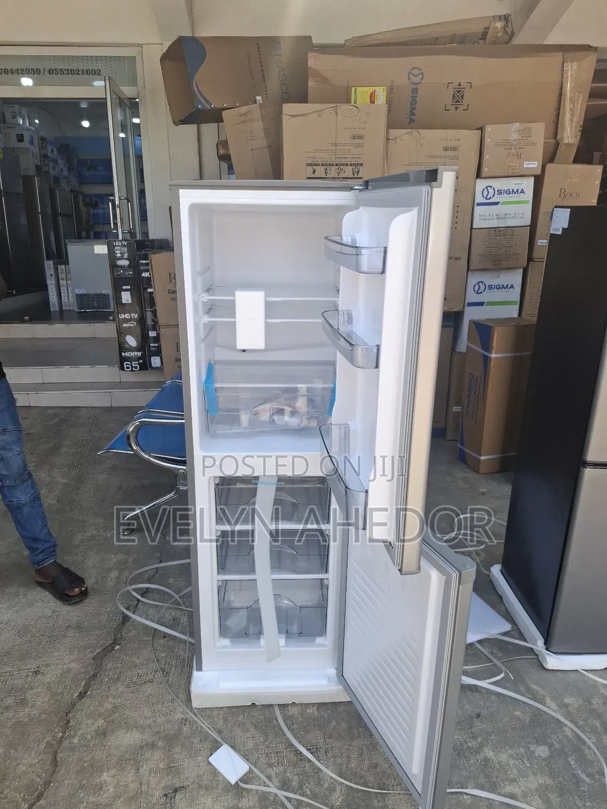 Nice TCL Down Freezer 142ltrs for Sale Available