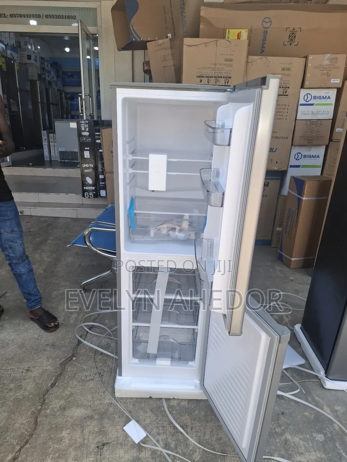 Nice TCL Down Freezer 142ltrs for Sale Available