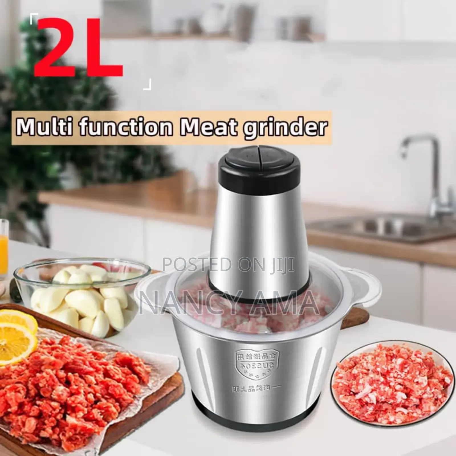 Stainless Food Processor