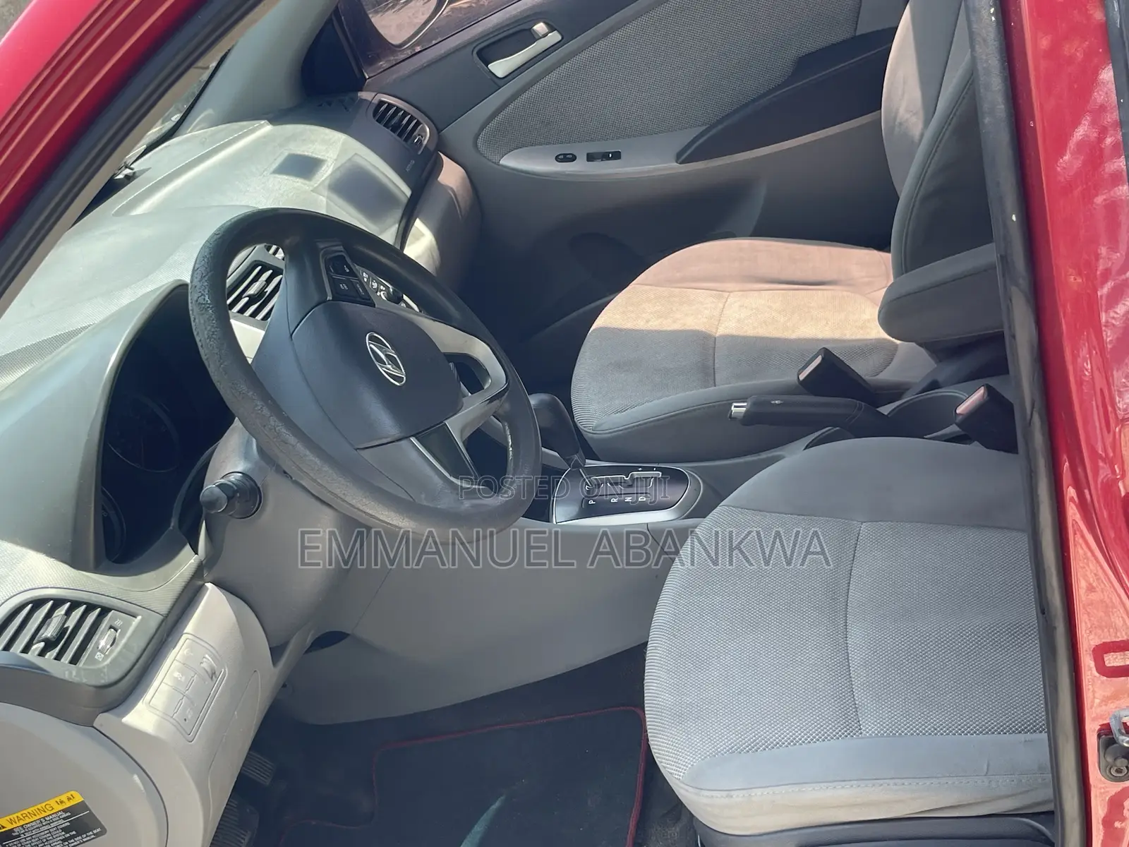 Hyundai Accent GLS 2013 Red