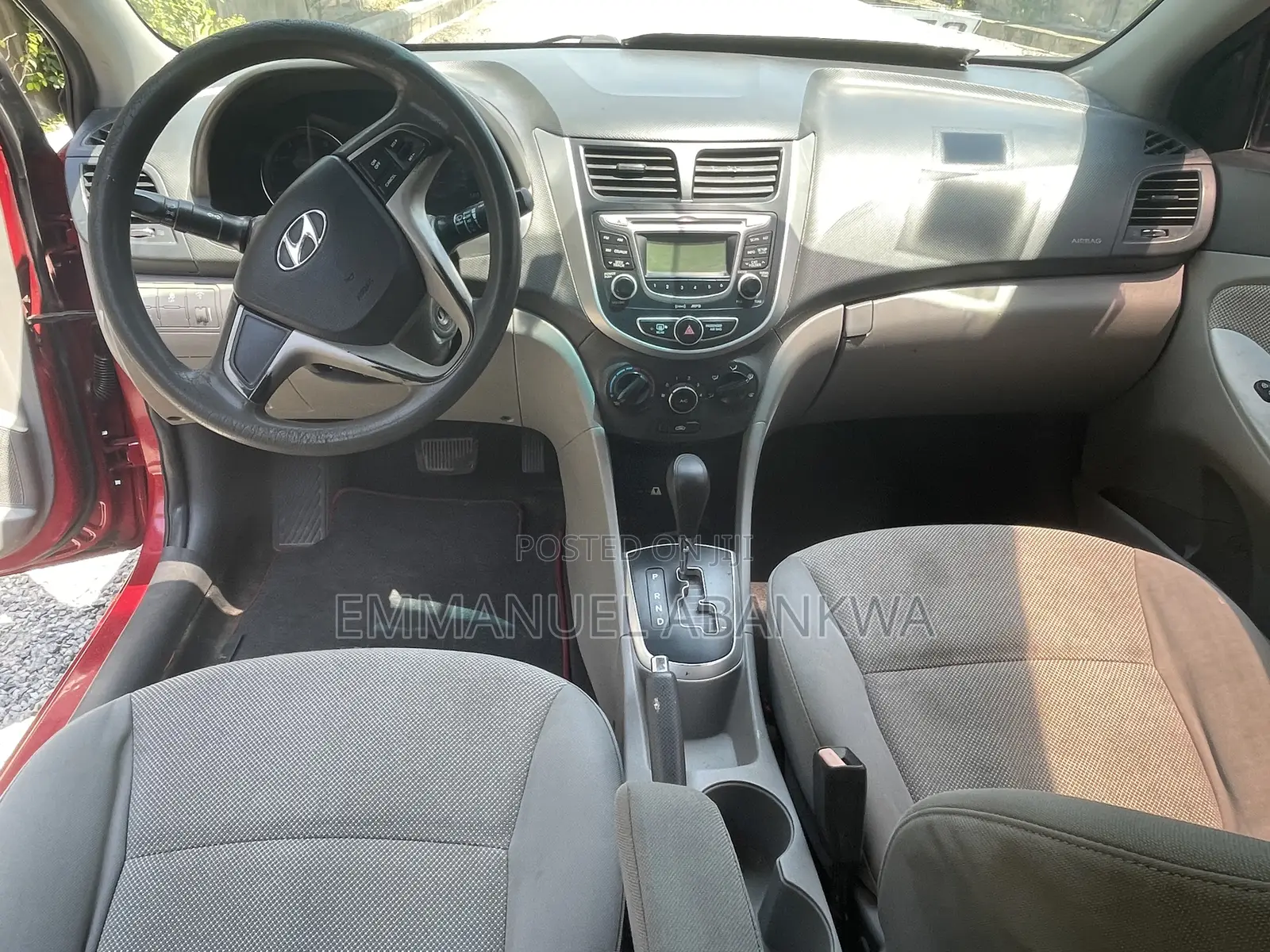 Hyundai Accent GLS 2013 Red