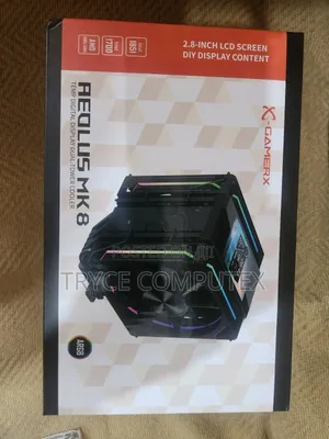 Gamer X Argb Lcd Screen Air Cooler