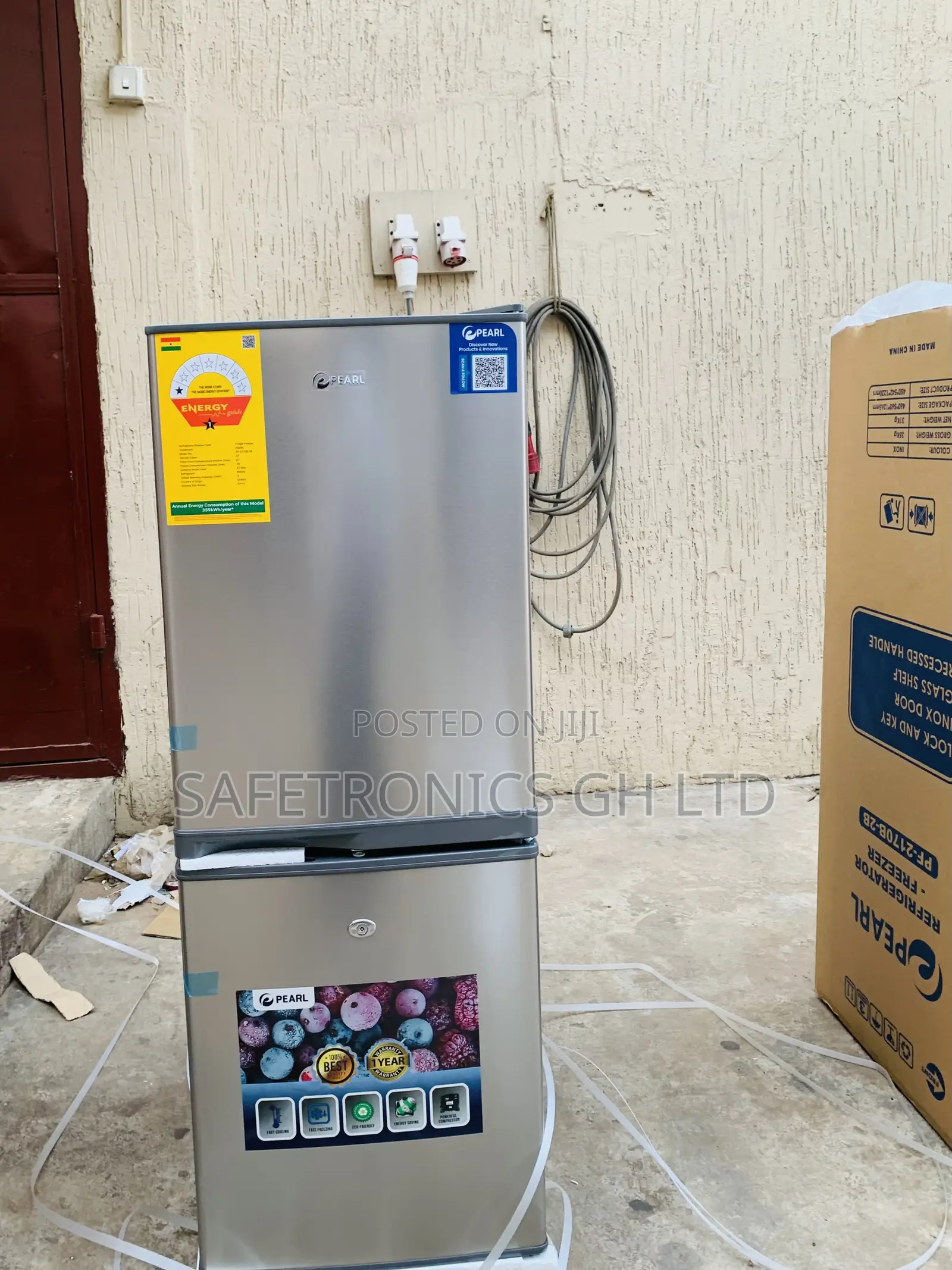 Reliable Pearl Bottom 125ltrs Pf-2170b-2b Grey Fridge