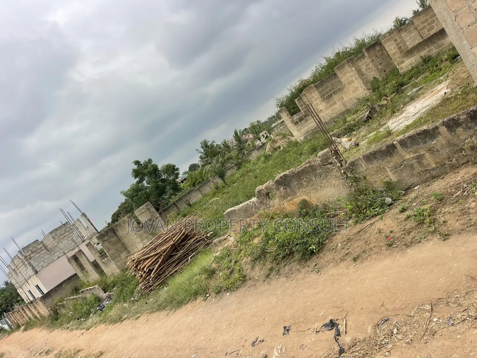 1 Half Plot for Sale at Amasaman Sonitra Going for 550,000 Cedis