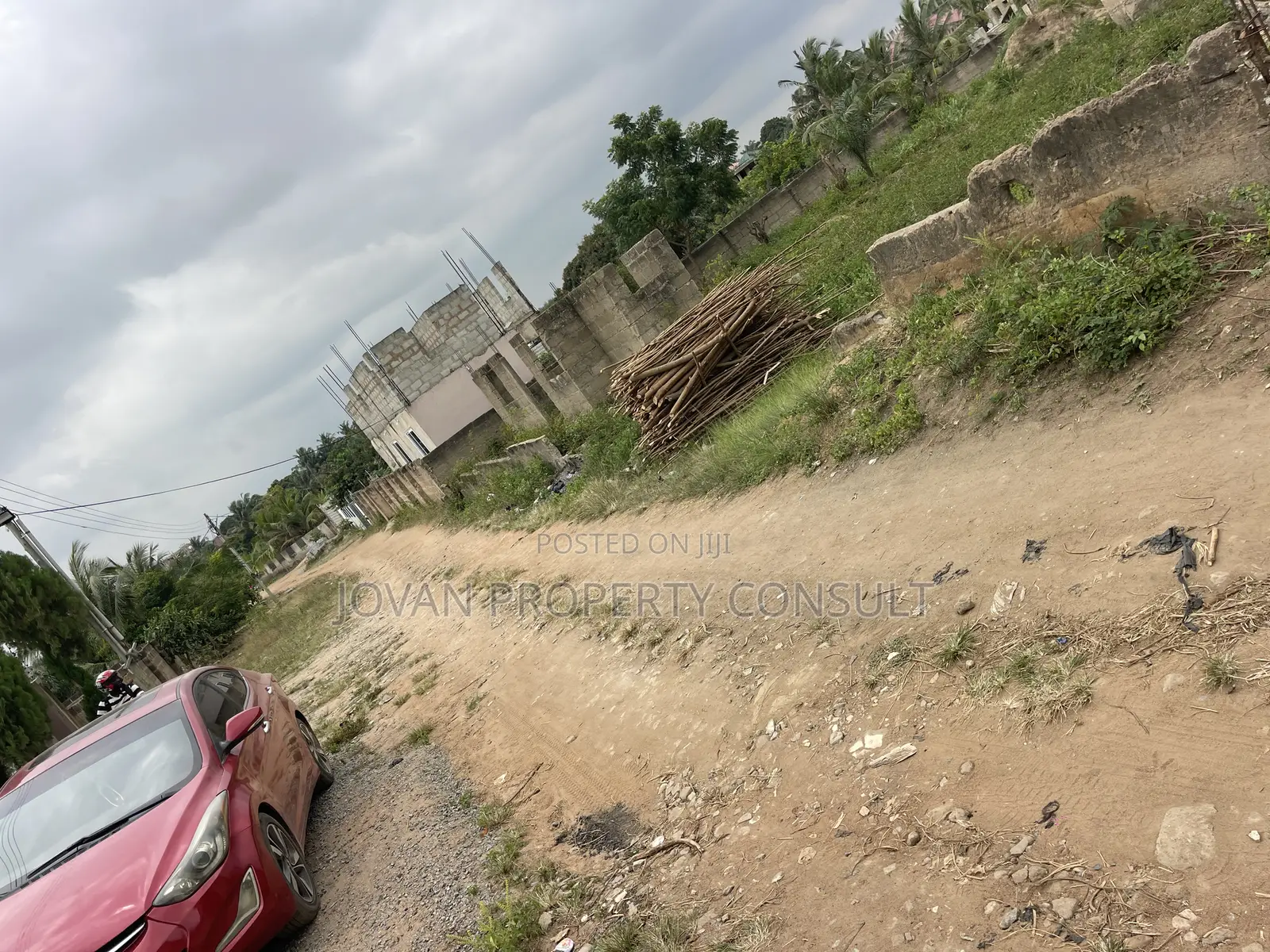 1 Half Plot for Sale at Amasaman Sonitra Going for 550,000 Cedis