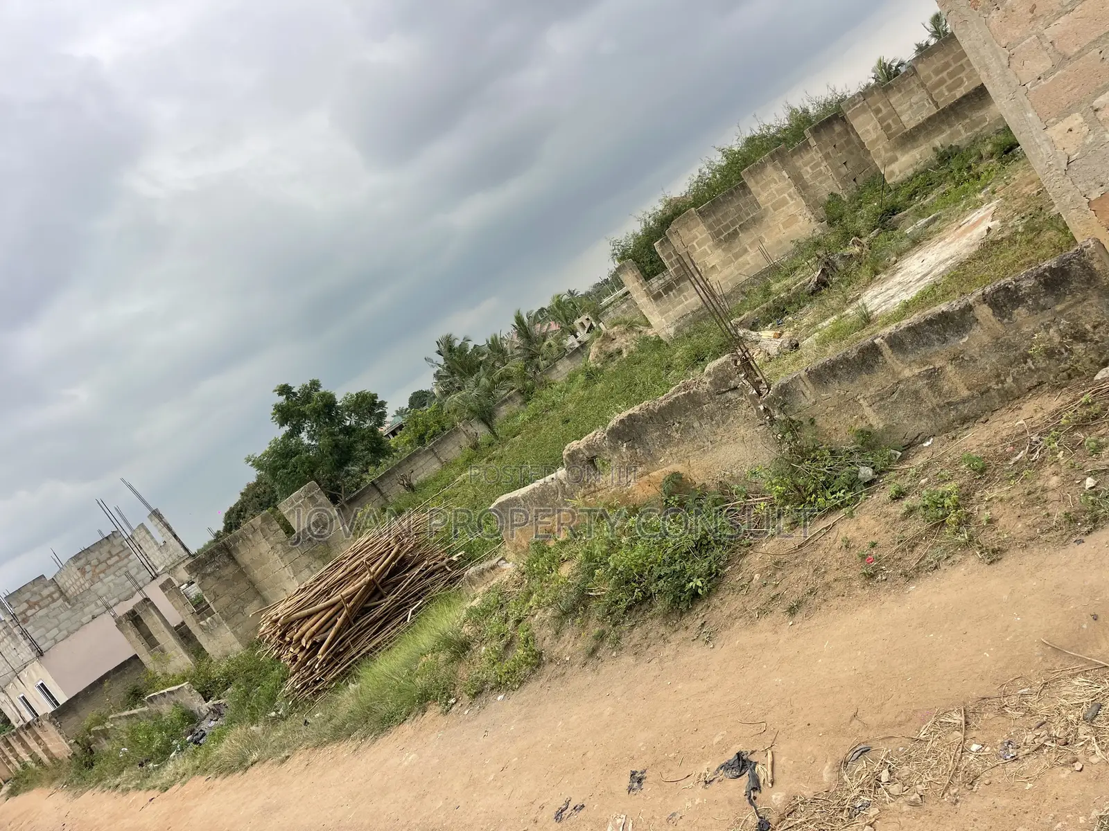 1 Half Plot for Sale at Amasaman Sonitra Going for 550,000 Cedis