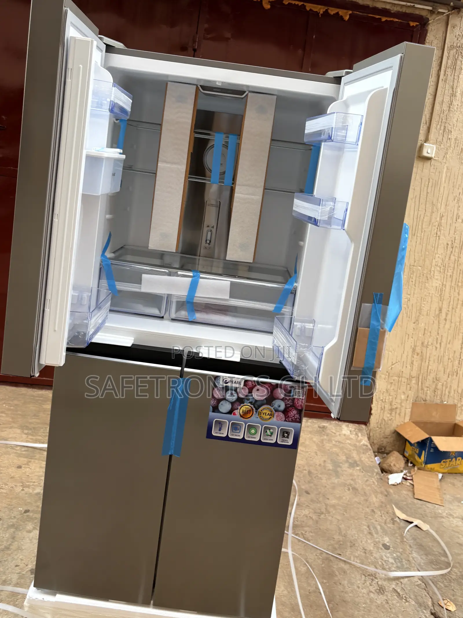 Order Pearl Sidebyside Bottom Freezer 421l Dispenser Pf-613mdixwd-1a