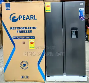Fast Cooling Pearl 436l Side by Side With Dispenser