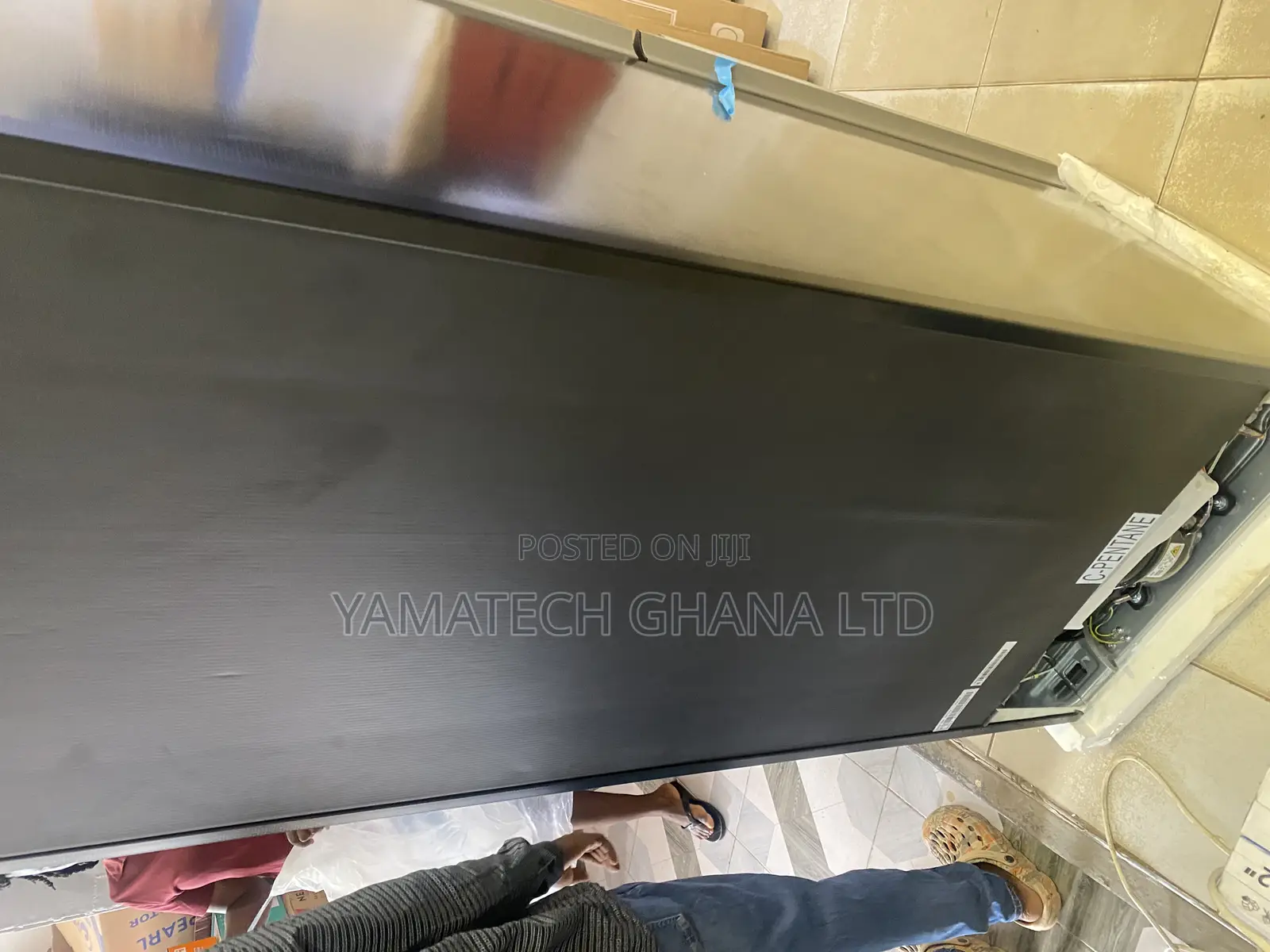 Pearl 309l Fridge ,With Dispenser And Bottom Freezer  +Mirror Design