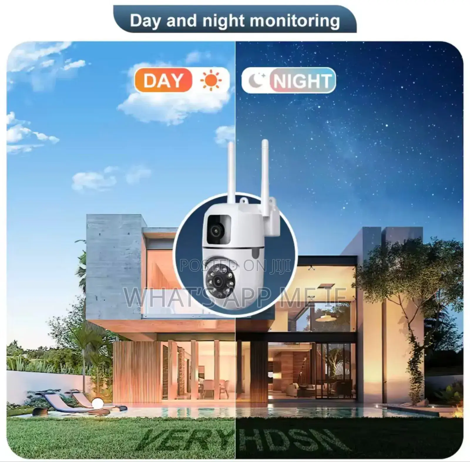 Wifi Dual Lens Outdoor Ptz Camera