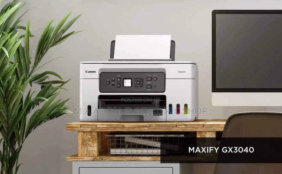 Canon Pixma Gx3040 – Print, Scan, Copy/A4/18ppm/Ink