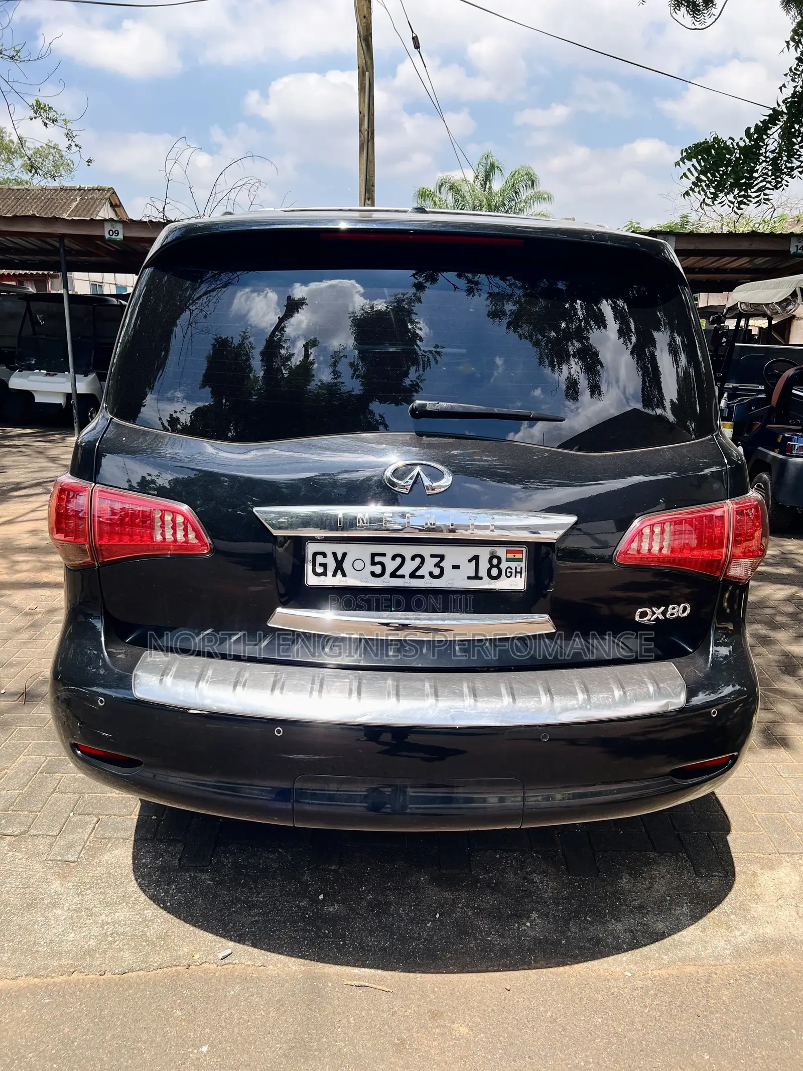 Infiniti QX80 2016 Black