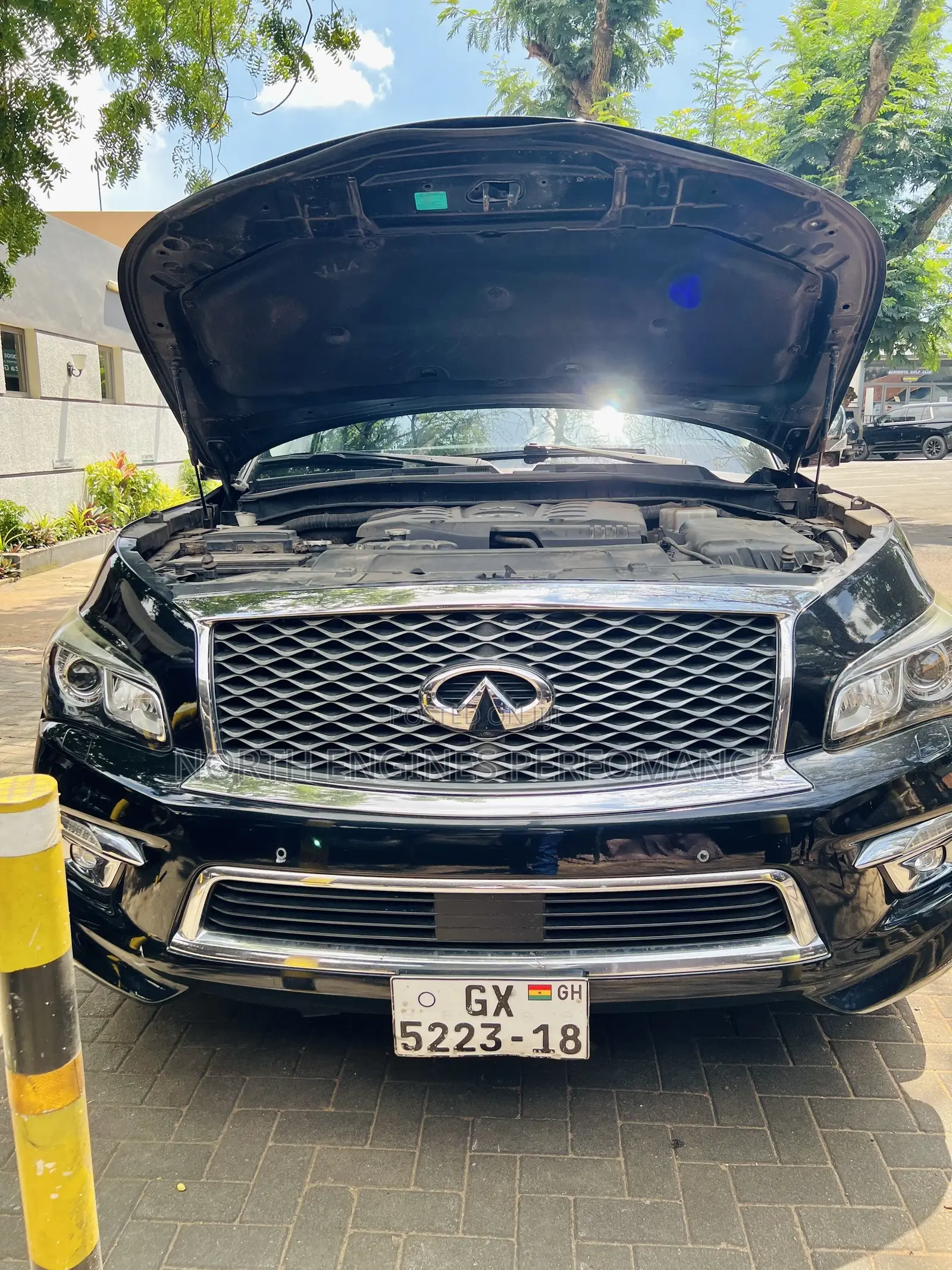 Infiniti QX80 2016 Black