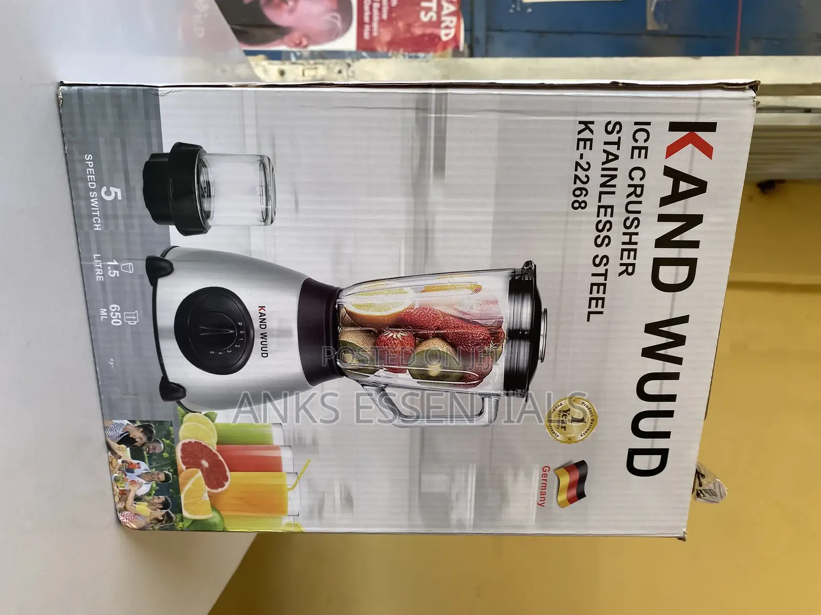 Kaund Wuud Multipurpose Commercial Blender