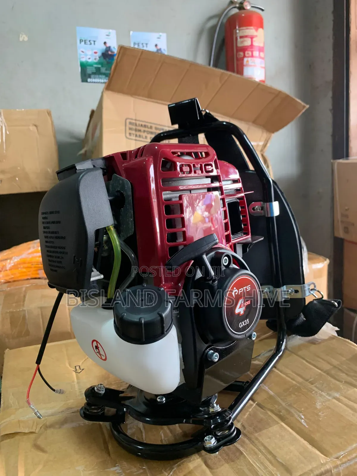 Pts Gx35 Brush Cutter – Backpack Lawn Mower ( 4 Stroke Engine )