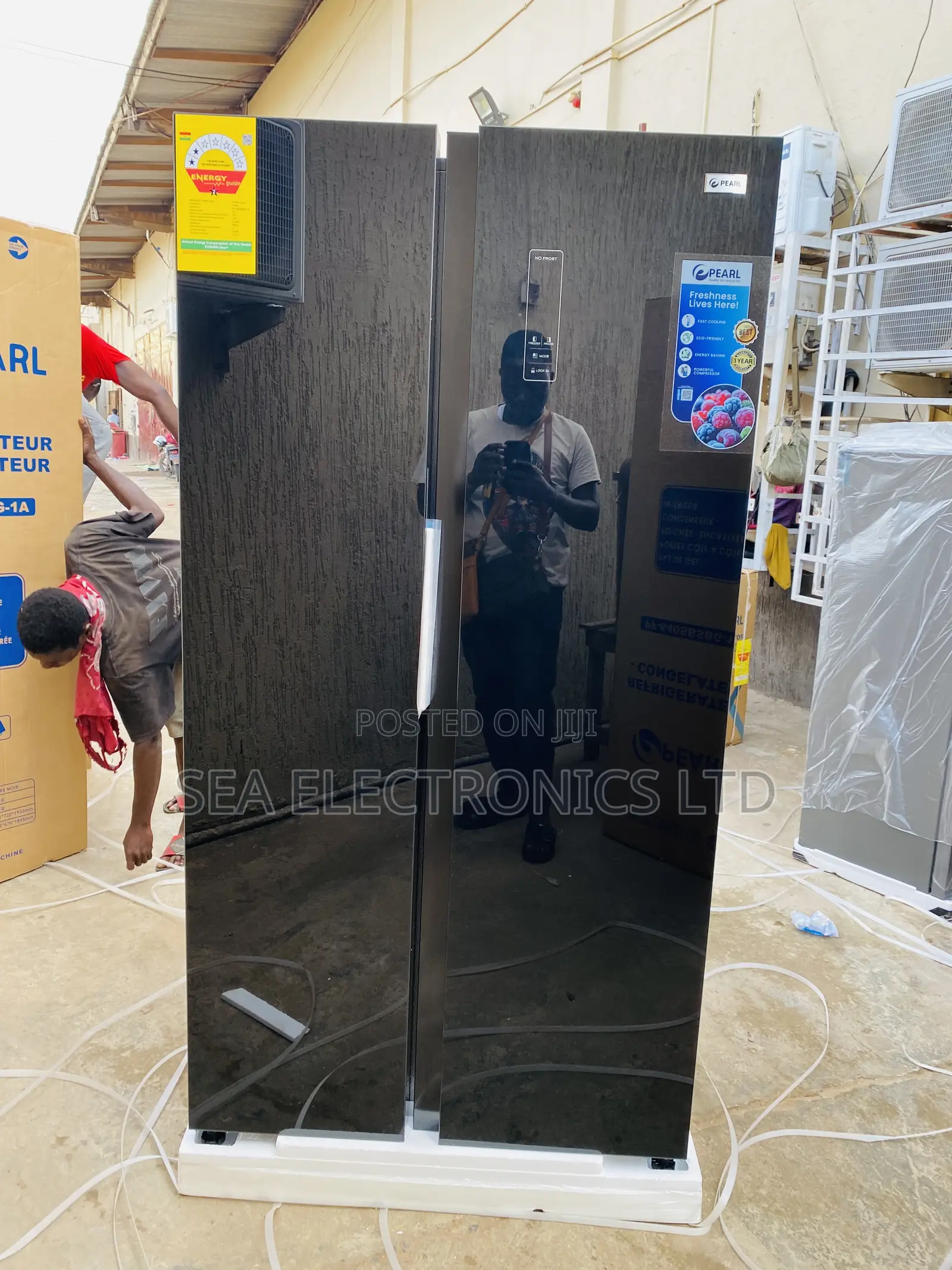 Brand New Pearl 436ltr Side By Side Fridge