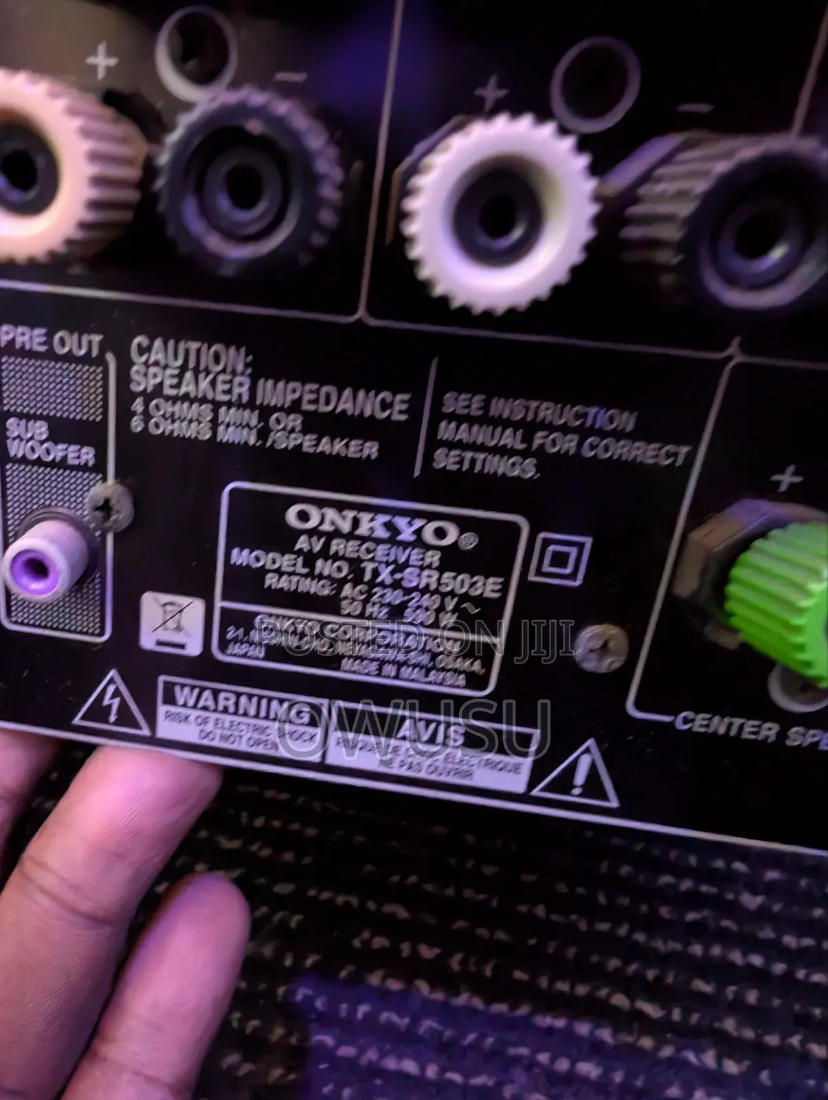 Onkyo Tx-Sr503e Bluetooth Amplifier