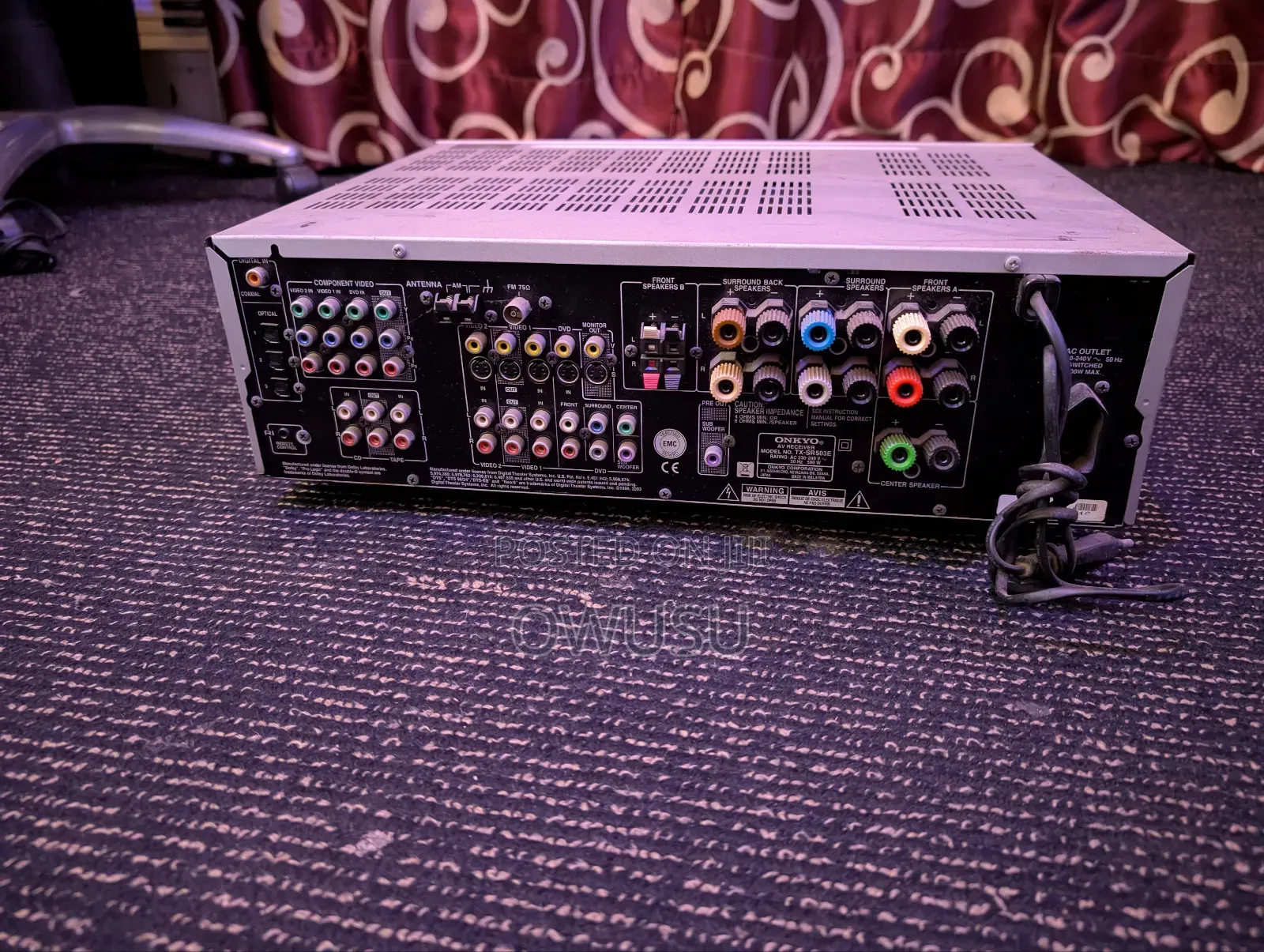 Onkyo Tx-Sr503e Bluetooth Amplifier