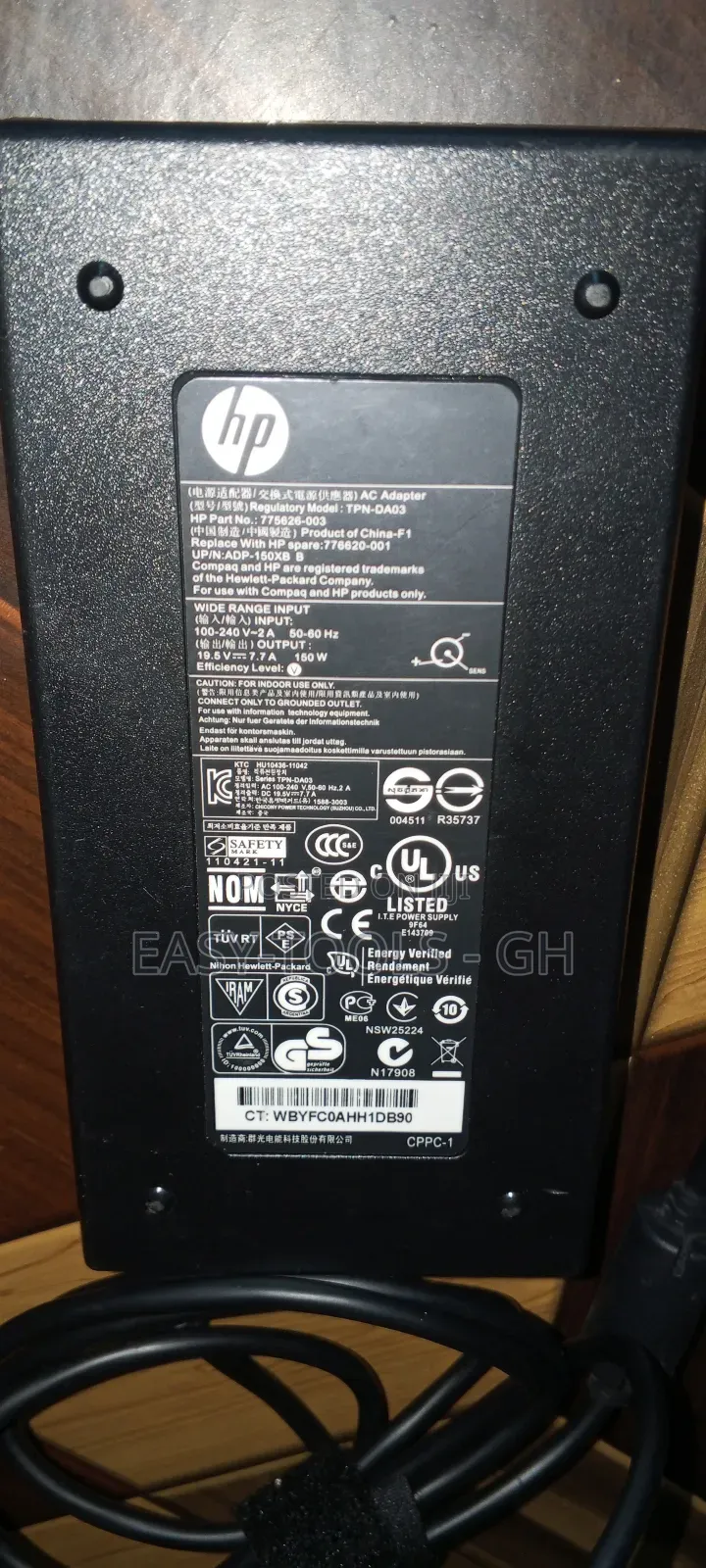 Gaming Original Hp Ac Adapter ( 19.5v / 7.7a / 150w )