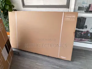 Samsung 75”inches Crystal Uhd Smart Tv Stunning Clarity Style!