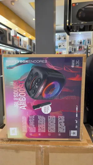 JBL Partybox Encore 2 100w Party Speaker With Mic Kit