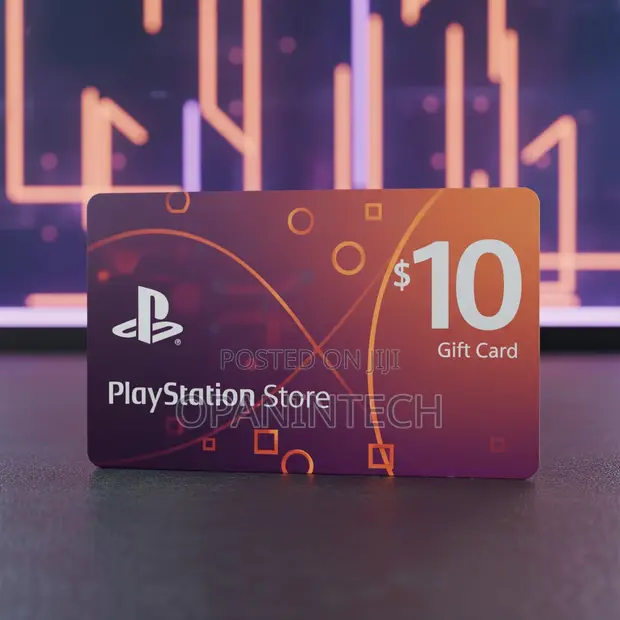 10 Usd Psn Gift Ten Dollar Ps4 Card Ps4 Gift Playstation Store 10