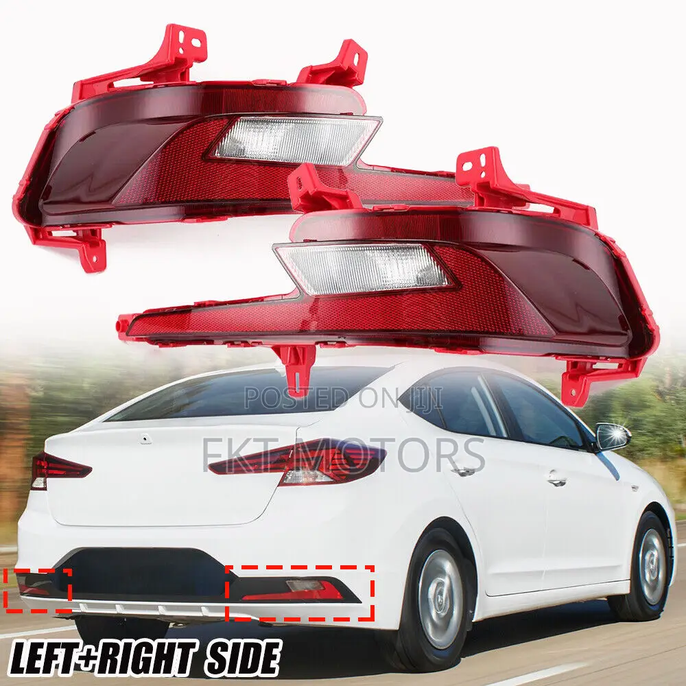 Hyundai Elantra 2019,2020,2021 Rear Back Bumper  Reflector