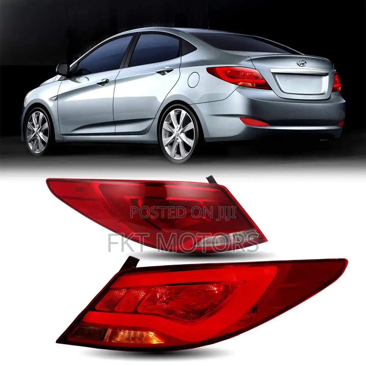 Hyundai Accent Taillight Led 2012,2013,2014,2015,2016,2017,2018