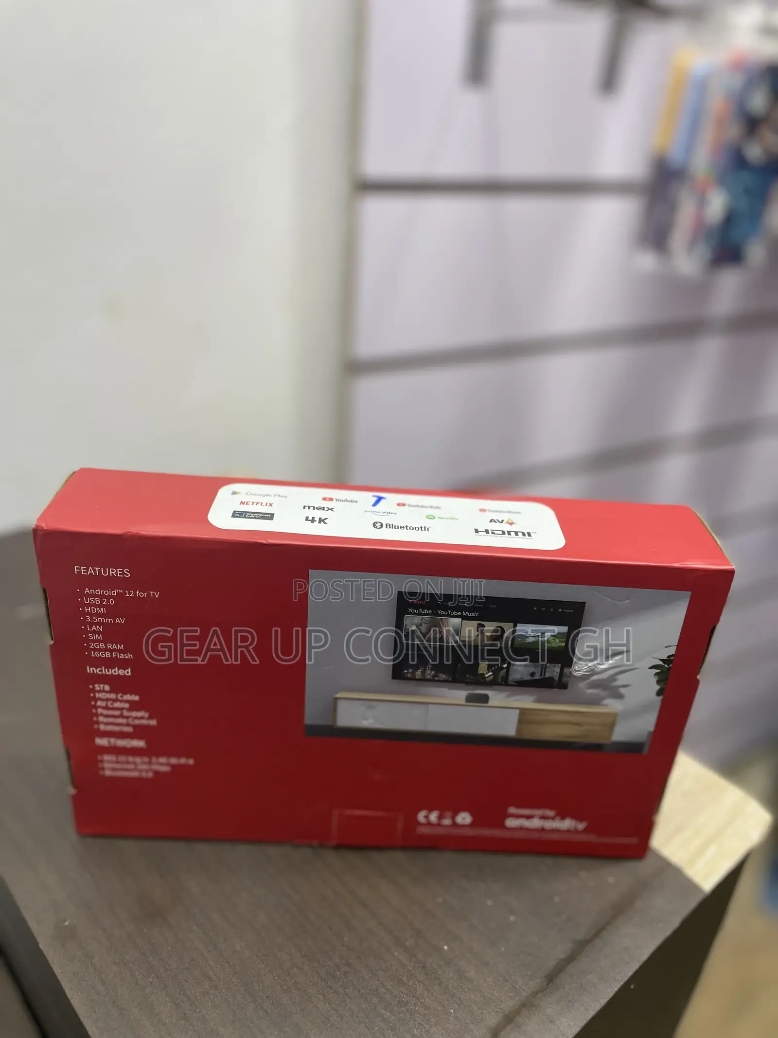 Airtel Android 4g Tv Box + Router