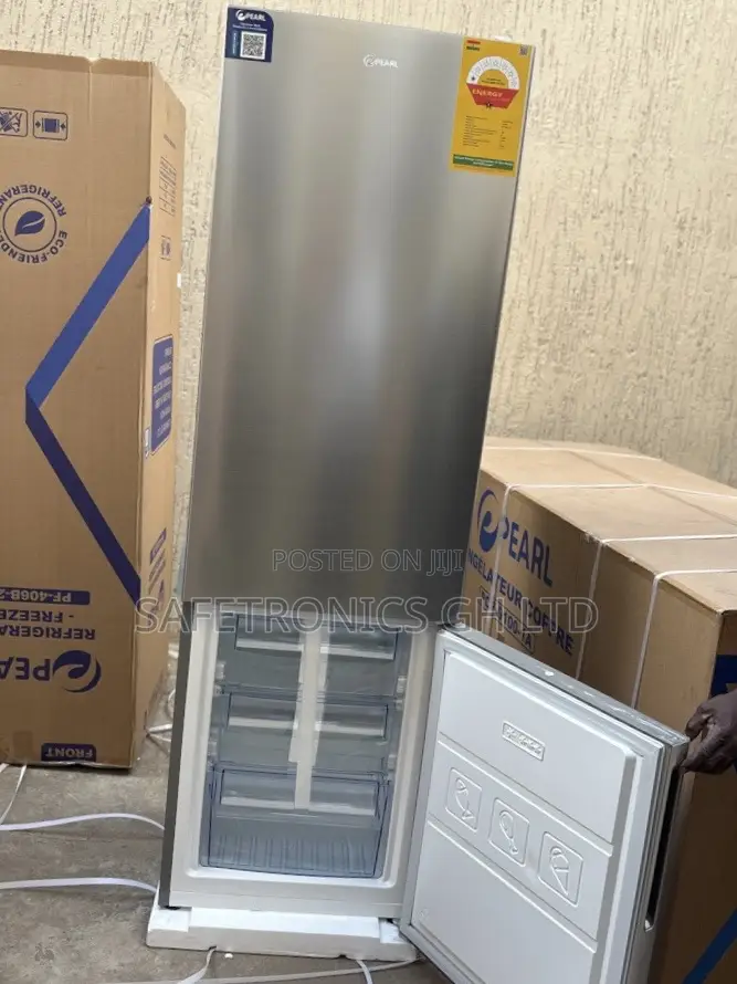 Fresh in Box Grey Pearl Pf-406b-2b Bottom Freezer 261l Fridge