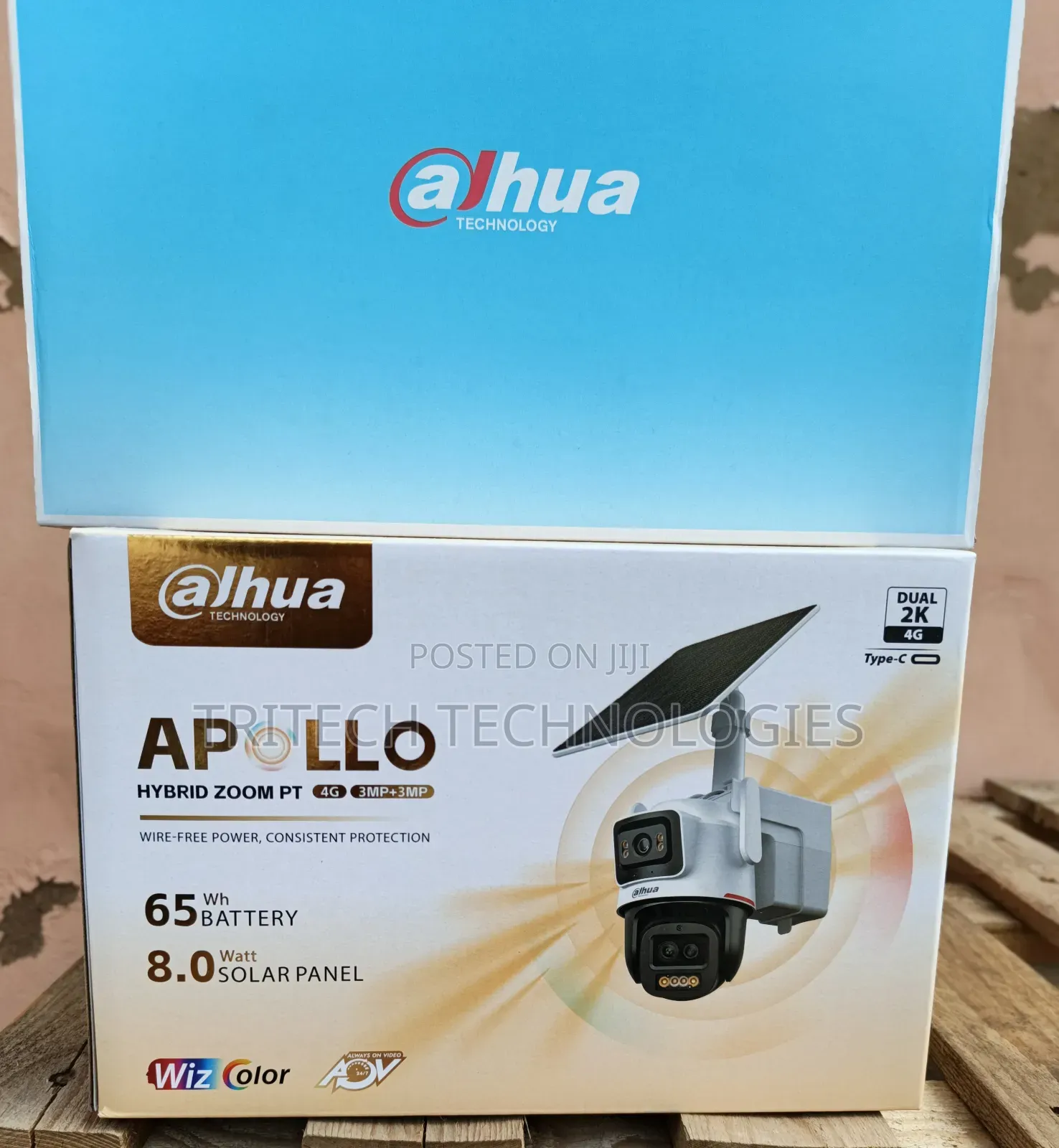 Dahua Ipc-Pts2649c 3+3mp Wizcolor Hybrid-Zoom Pt 4g Solar Power Camera