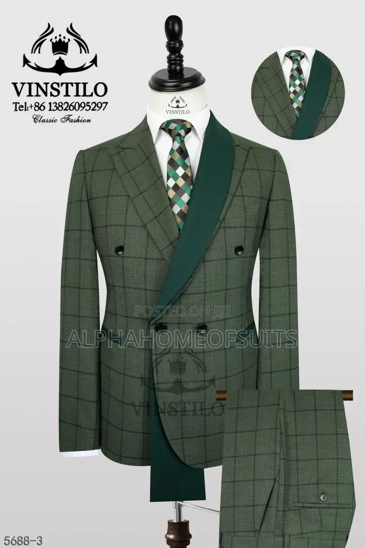 Pinstripes Breasted Suits