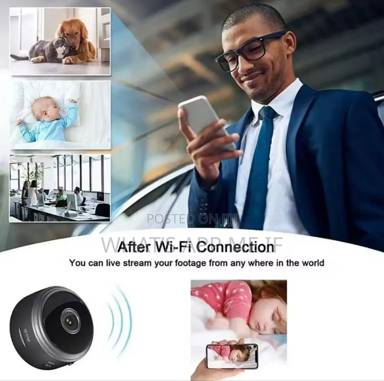 9 Wifi Mini Camera Wireless Video Recorder Voice Recorder Security