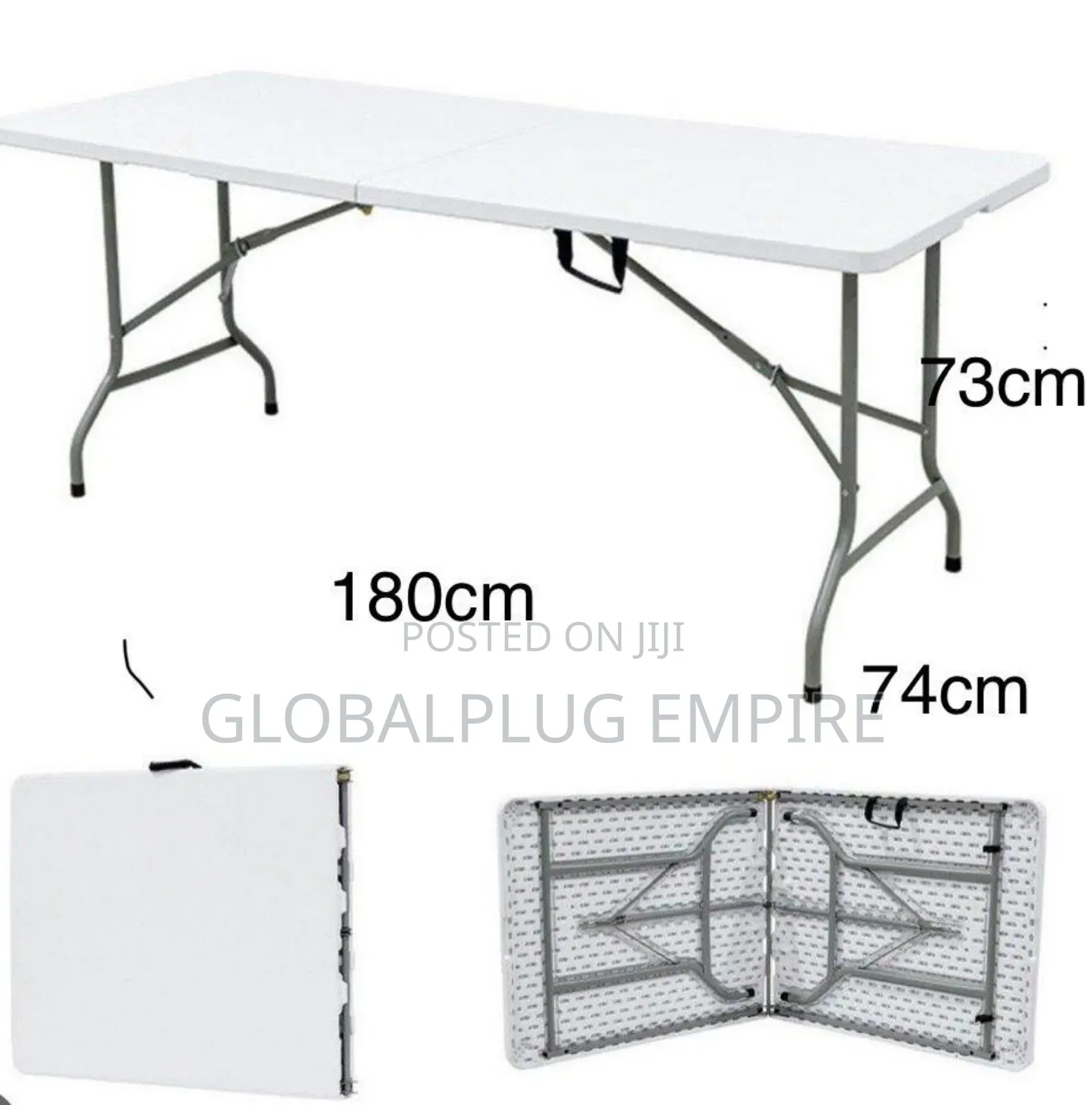8-Seater Foldable Table Strong, Spacious Easy to Store